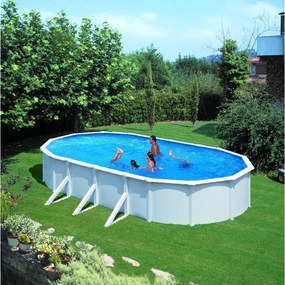 Bazén Planet Pool Classic WHITE/Blue - samotný bazén 610x320x120 cm vr. skimmera