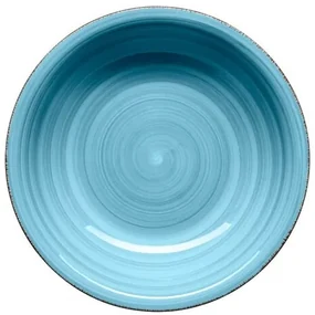 Mäser Keramický hlboký tanier Bel Tempo 21,5 cm, modrá