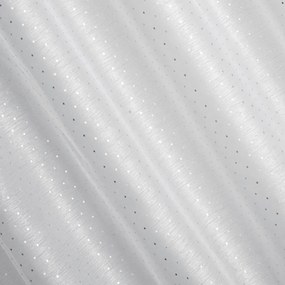 ZÁCLONA NA KRÚŽKOCH SIBEL 140X250 CM BIELA