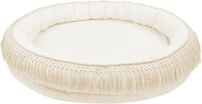 Hniezdo pre deti Boho so strapcami vanilka