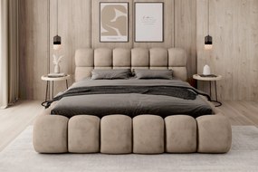 ČALÚNENÁ POSTEĽ ASHLEY 200x200 APHRODITE 03 BEIGE