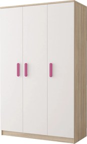 Šatníková skriňa SCOUT 2 - dub sonoma/biela (viac variant)