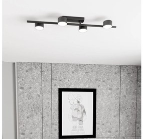 Stropné svietidlo BET 4xGX53/12W/230V čierna