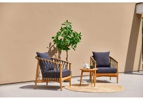 Drevené záhradné kreslo v prírodnej farbe Bora Bora – Hartman