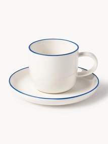 Porcelánové šálky na espresso Facile, 2 ks