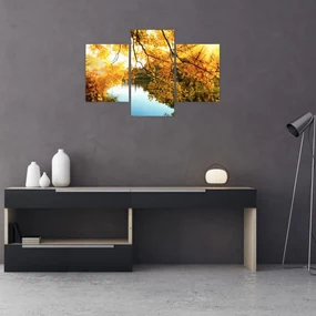 Obraz - Jesenný strom (90x60 cm)