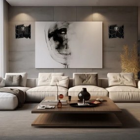 Nástenné svietidlo CAMO 1xE27/15W/230V čierna