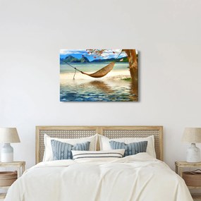 Obraz - Relax na pláži (90x60 cm)
