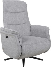 XXXLutz RELAXAČNÉ KRESLO, kov, textil, sivá Cantus - Kreslá - 002674004501