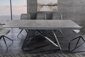 Rozkladací jedálenský stôl Atlas 46500 160/200x90cm Ceramik graphite marble  - Komfort-nábytok