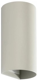 FARO 40540 - Nástenné svietidlo SOLE 2xGU10/8W/230V šedá zaokrúhlený