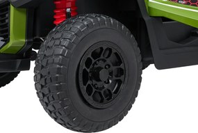 Ramiz Elektrická bugina Gravity pre deti zelená + pohon 4x4 + diaľkové ovládanie