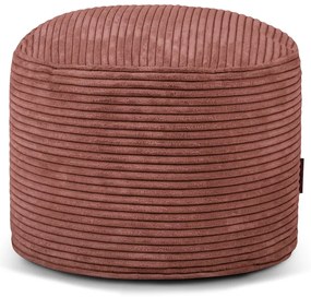 Menčestrový sedací vak v tehlovej farbe Mini – SLOWDOWN