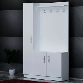 Predsieňová zostava Naturel White