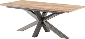 Stôl Vince 200 x 100 x 79 black&natural