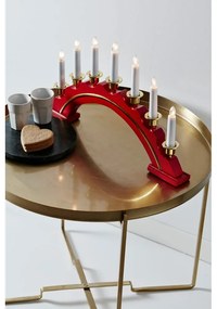 Červená/v zlatej farbe vianočná svetelná dekorácia Celine – Markslöjd