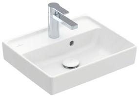 Villeroy & Boch Collaro - Umývadlo 450x370 mm, bez prepadu, alpská biela 43344601