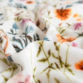 Obliečky mikroplyš HERBALIS krémové Rozmer obliečky: 70 x 90 cm | 140 x 200 cm