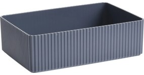 Kozmetický organizér Stripe sivá, 21 x 6 x 14 cm