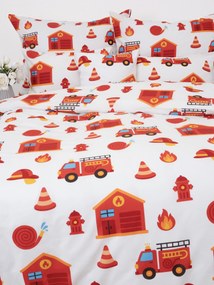 Bavlnené obliečky Renforcé - Hasiči