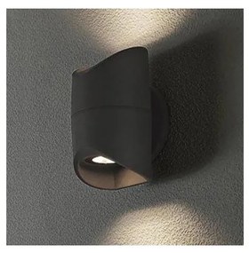 Eglo 95076 - Vonkajšie nástenné svietidlo ABRANTES 2xLED/6W/230V IP44