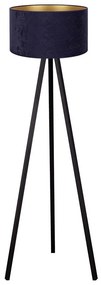 Brilagi - Stojacia lampa VELVET 1xE27/60W/230V wenge/modrá