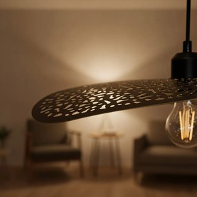 Toolight Toolight, stropné svietidlo 1xE27 APP1468-1CP, čierna-zlatá matná, OSW-02445