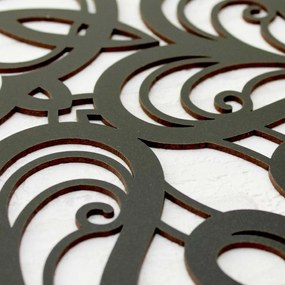 DUBLEZ | Geometrická mandala na stenu z dreva