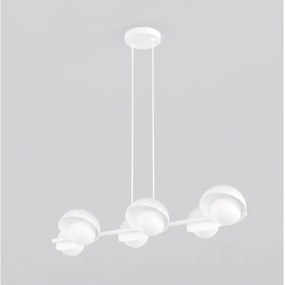 Luster na lane BOOM 6xG9/8W/230V biela