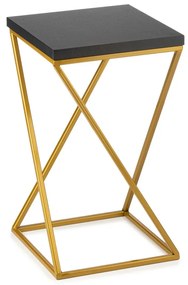 STOJAN NA KVETINÁČ LOFT7 40X24X24 CM ZLATÁ/ČIERNA