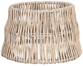 Ratanové tienidlo na lampu - Ø 25 * 16 cm / E27
