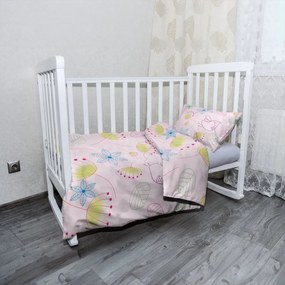 Sablio Mikroplyšové detské obliečky do postieľky Farebné obrázky - 100x135 / 40x60