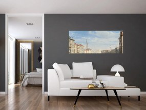 Obraz - Richard Parkes Bonington, The Grand Canal, reprodukcia (120x50 cm)