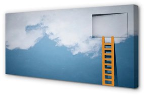 Obraz na plátne rebrík neba 120x60 cm