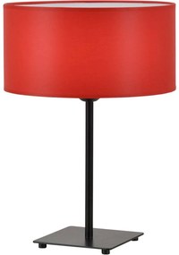 Stolová lampa INDIGO, 1x textilné tienidlo (výber z 8 farieb), (výber zo 4 farieb konštrukcie), N