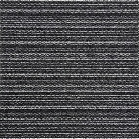 Vopi, AKCIA: 50x50 cm Kobercový štvorec Vienna antracit 7782 50 x 50 cm, chodba / predsieň