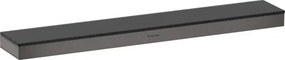 Hansgrohe Rainfinity polička vo farebnom prevedení kartáčovaný čierny chróm 26844340