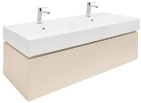 Kúpeľňová skrinka SAT Feel 120x30x46 cm mat SATFEEL120BEU2B