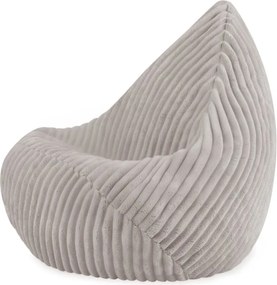 Sedací vak pre deti – béžový Lamell, prémiový manšestr