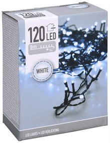 Vianočné svetielka 9 m/120 led studená biela
