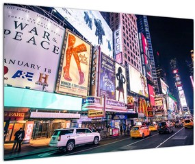 Obraz - New York Theater District (90x60 cm)