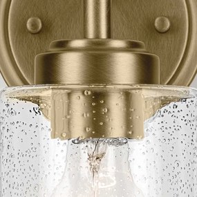 Kichler KL-WINSLOW-1W-NBR - Nástenná lampa WINSLOW 1xE27/60W/230V mosadz