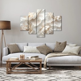 Obraz - Jemné pivonky (150x105 cm)