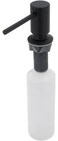 Vstavaný dávkovač tekutého mydla Nimco 350 ml čierny mat UNC 4031V-90