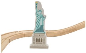 lupilu®  Železničná súprava (cesta okolo sveta)  (100395164)