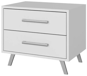 Nočný stolík Bali biely