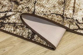 Protišmykový behúň Grain 17 hnedý / béžový