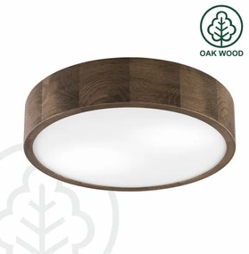 Brilagi - LED Stropné svietidlo CARVALHO 2xE27/60W/230V dub orech pr. 37 cm