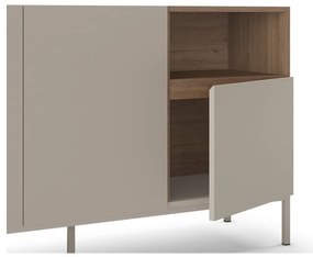 Krémová komoda 140x80 cm Cailin – Marckeric