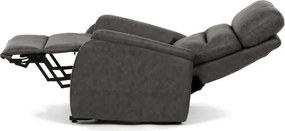 Polohovacie kreslo čierne, elektrické TV-L8904 BK3
